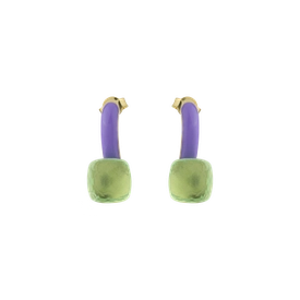 Серьги Эмаль