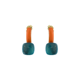 Серьги Эмаль