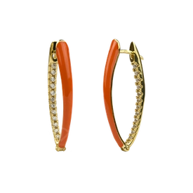 Серьги Лира