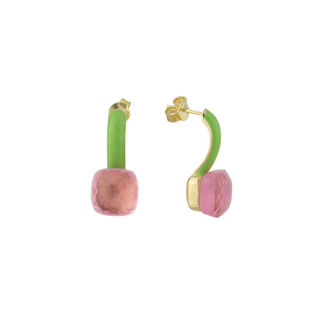 Серьги Эмаль 2