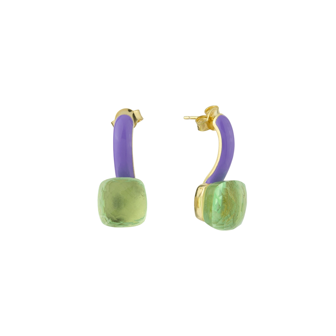 Серьги Эмаль 2