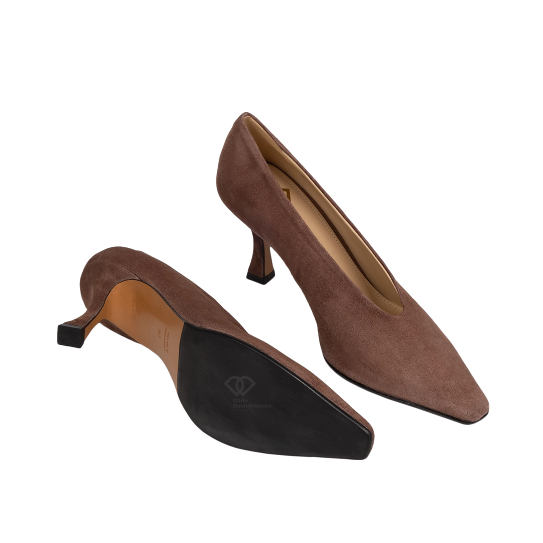 Туфли замша 2