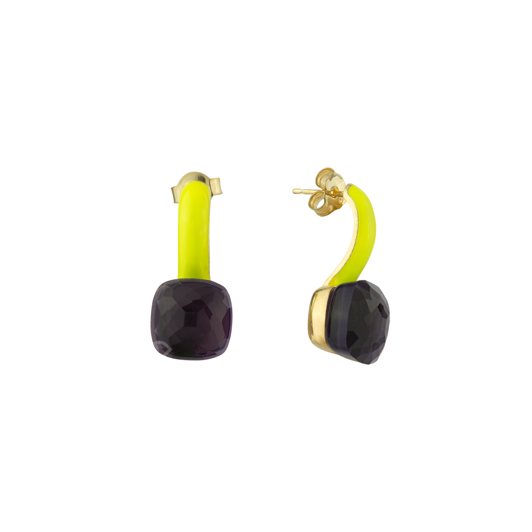 Серьги Эмаль 2