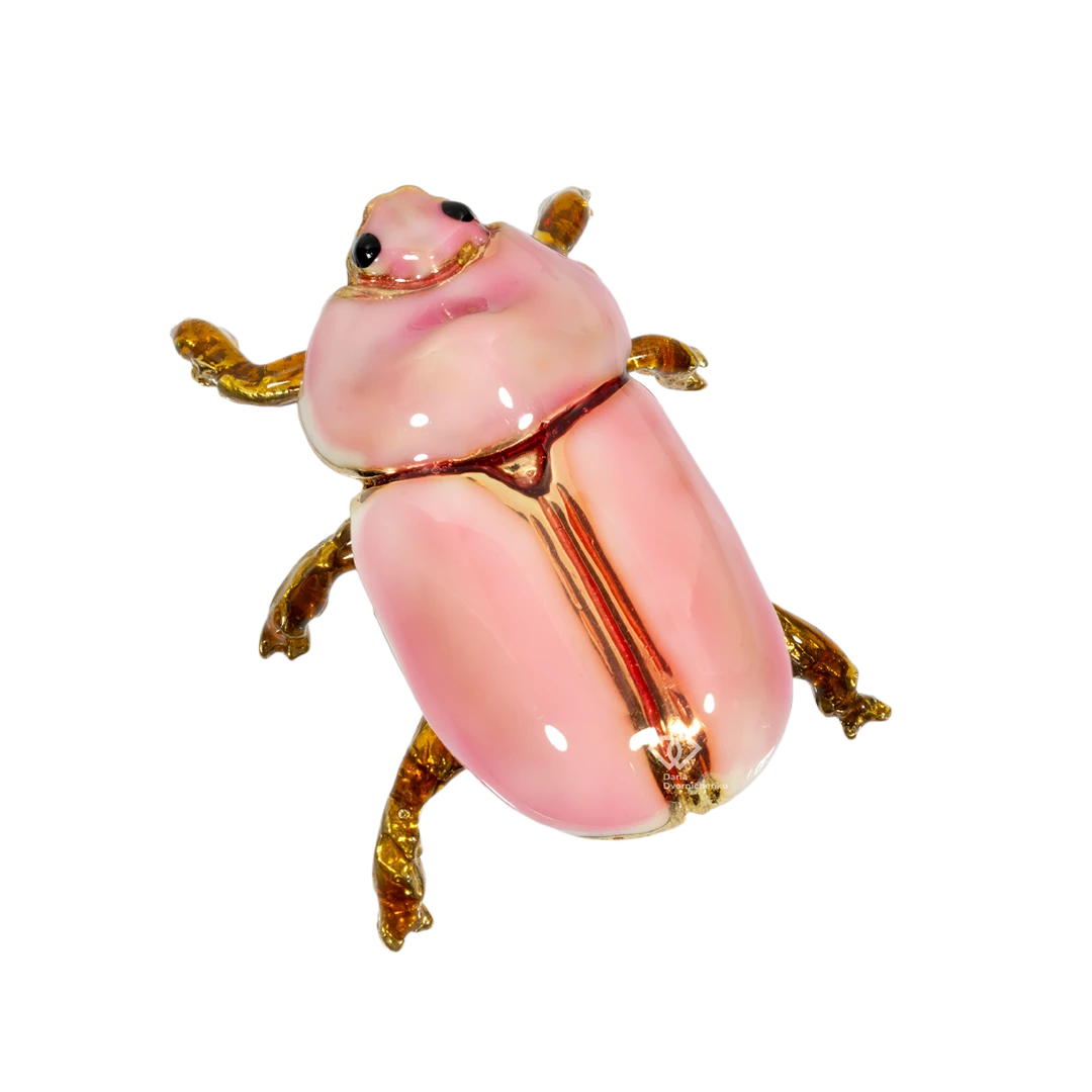 Брошь Скарабей