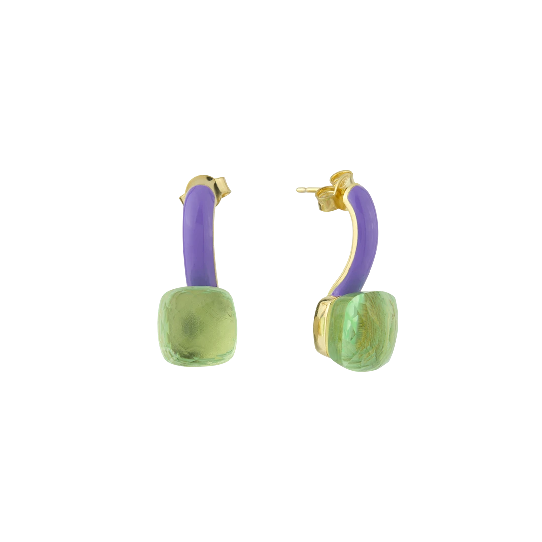 Серьги Эмаль 2